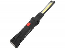 Verk 11396 Multifunkčné LED COB svietidlo s otočnou hlavou 5 v 1
