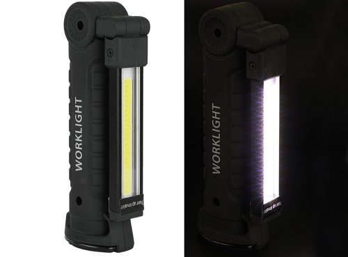 Verk 11396 Multifunkčné LED COB svietidlo s otočnou hlavou 5 v 1