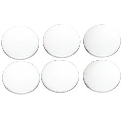 Ruhhy 23016 Silikónový chránič kľučky na stenu 6 ks, číra