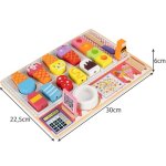 Kruzzel 22494 Dřevěný obchod zmrzlina, 3D Puzzle