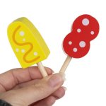 Kruzzel 22494 Dřevěný obchod zmrzlina, 3D Puzzle