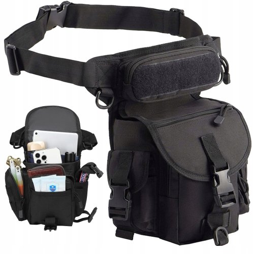 Verk 14455 Taktická taška na stehno černá