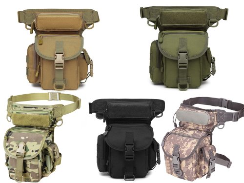 Verk 14455 Taktická taška na stehno čierna