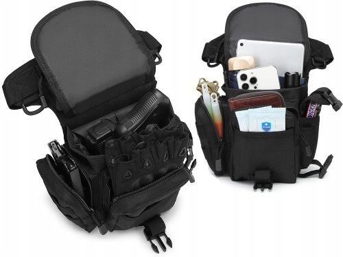 Verk 14455 Taktická taška na stehno čierna
