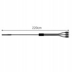 Bigstren 23020 Endoskopická inšpekčná kamera IP 67, 6 LED, 2 m