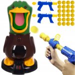 Kruzzel 22959 Hra pištoľ s penovými loptičkami Duck Hunt