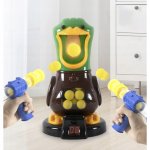 Kruzzel 22959 Hra pištoľ s penovými loptičkami Duck Hunt