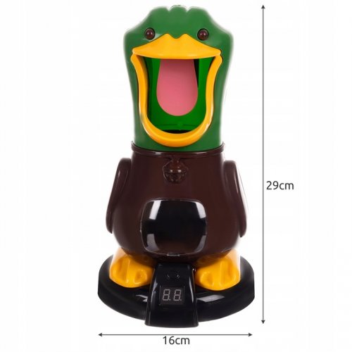 Kruzzel 22959 Hra pištoľ s penovými loptičkami Duck Hunt