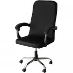 Malatec 22887 Elastický potah na kancelářskou židli černá
