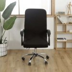 Malatec 22887 Elastický potah na kancelářskou židli černá