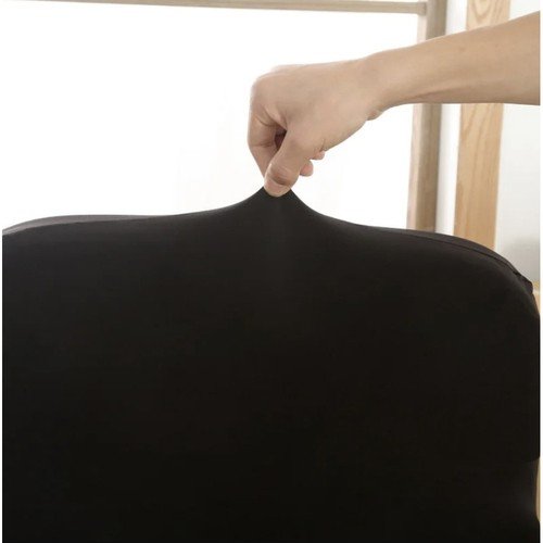Malatec 22887 Elastický potah na kancelářskou židli černá