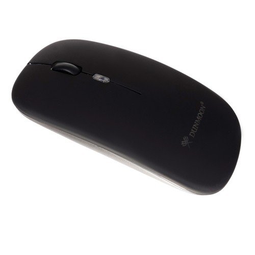 Dunmoon 21843 Bezdrôtová optická myš LED RGB čierna