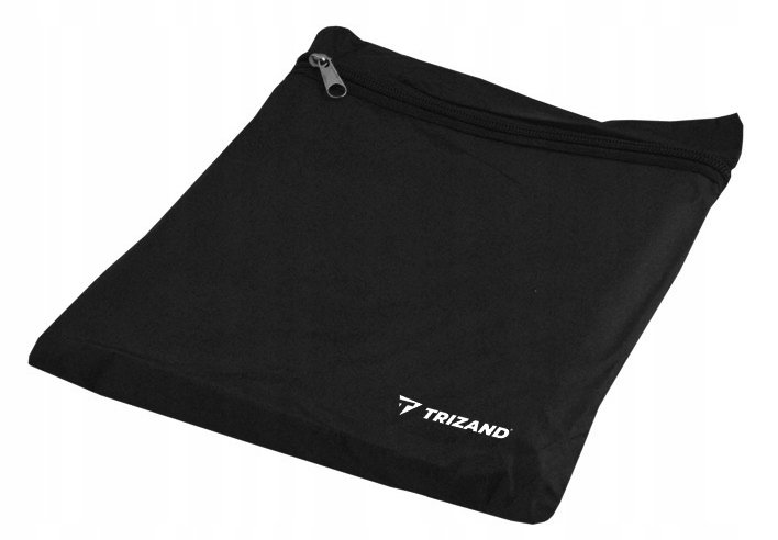 Trizand 22871 Pončo - pláštěnka s kšiltem černá