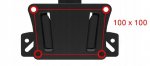 ISO 7030 Držák TV LCD 14-26 VESA 100x100