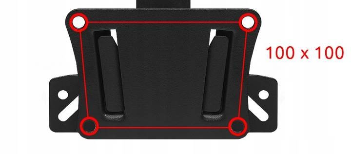 ISO 7030 Držák TV LCD 14-26 VESA 100x100