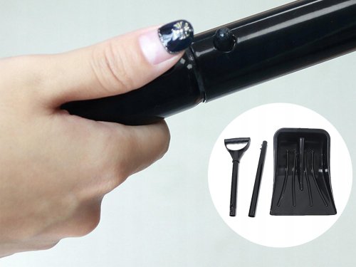 Verk 10115 Skladacia lopata na sneh do auta čierna