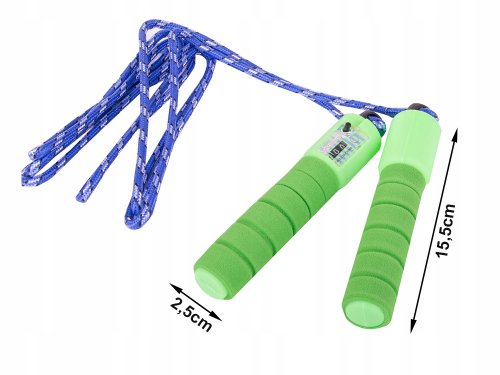 Verk 14454 Švihadlo s počítadlem 235 cm zelená