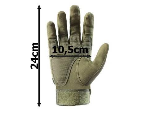 Verk 14456 Taktické rukavice vel. XL khaki