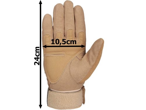 Verk 14456 Taktické rukavice veľ. XL hnedé