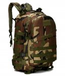 Foxter XT0190 Vojenský batoh 45 L černý