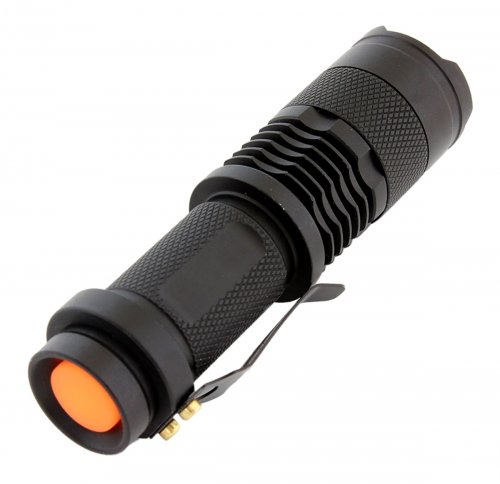 Foxter 2697 Taktická LED svítilna s UV, IPX4