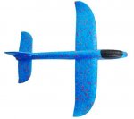 Verk 18219 Penové Hádzacie Lietadlo 37 cm modrá