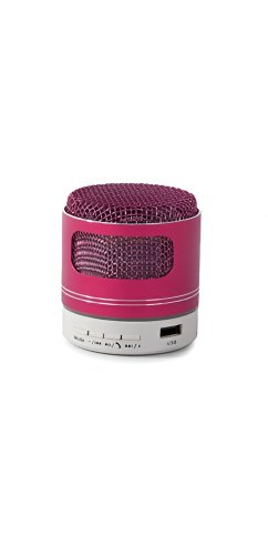 Verk S09U LED Mini Bluetooth reproduktor strieborný