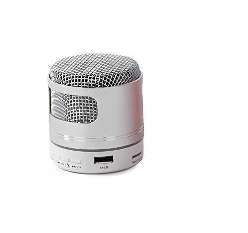 Verk S09U LED Mini Bluetooth reproduktor strieborný