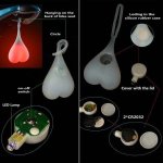 Master svietiace gule pod sedlo kola