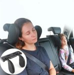 APT DA126 Ergonomická opierka hlavy a krku do auta čierna