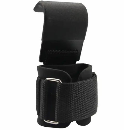 APT FT47 Fitness háky na mrtvé tahy černé 2 ks