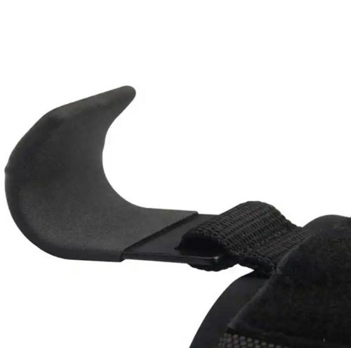 APT FT47 Fitness háky na mrtvé tahy černé 2 ks