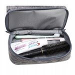 Soulima 23184 Cestovní organizér na kosmetiku závěsný světle šedý