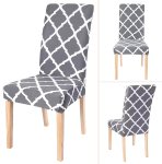 APT AG863A Elastický poťah na stoličke šedá