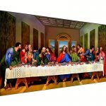 Pronett XJ5141 Diamantové malování XXL 85 x 40 cm - Poslední večeře