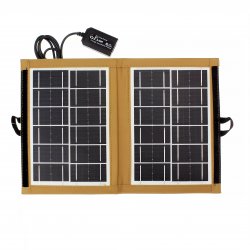 Pronett XJ5016 Nabíjačka USB so solárnym panelom 7,2W