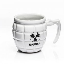 Master Hrnek DANGER 460ml bílá