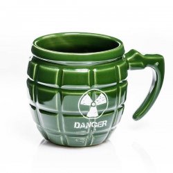 Master Hrnček DANGER 460ml zelená