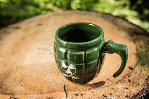 Master Hrnek DANGER 460ml zelená