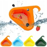 Pronett XJ5139 Odkapávací sítko do dřezu oranžové