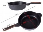 Verk 07155 Pánev s poklicí s nepřilnavým povrchem 23 cm