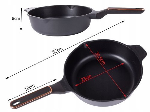 Verk 07155 Pánev s poklicí s nepřilnavým povrchem 23 cm