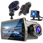 Verk 10094 Parkovacia kamera do auta FULL HD, LCD 3,9" čierna