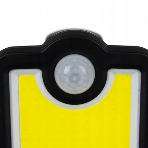 Verk 12324 Solárne 171 COB LED osvetlenie s PIR čidlom pohybu