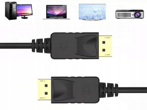 Verk 13149 DisplayPort na DisplayPort prepojovací tienený 1,5 m čierny