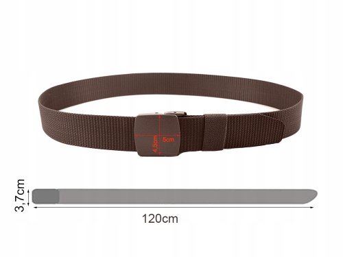 Verk 14464 Taktický opasek 120 cm hnědý