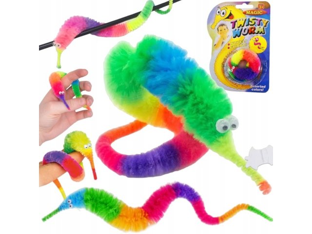 GGV Magický krútený červ Twisty Worm