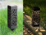 Verk 27103 Zahradní solární lampy se snímačem soumraku 4 ks