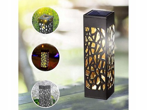 Verk 27103 Zahradní solární lampy se snímačem soumraku 4 ks