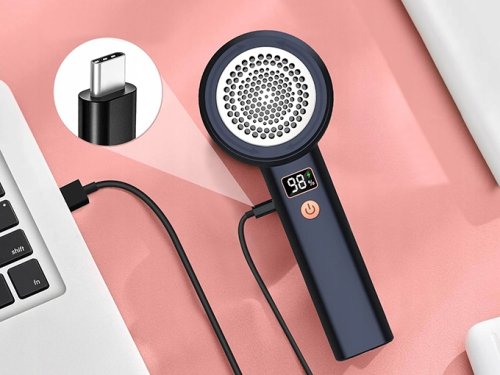 Verk 27131 Odstraňovač žmolků AKU, 8W šedý